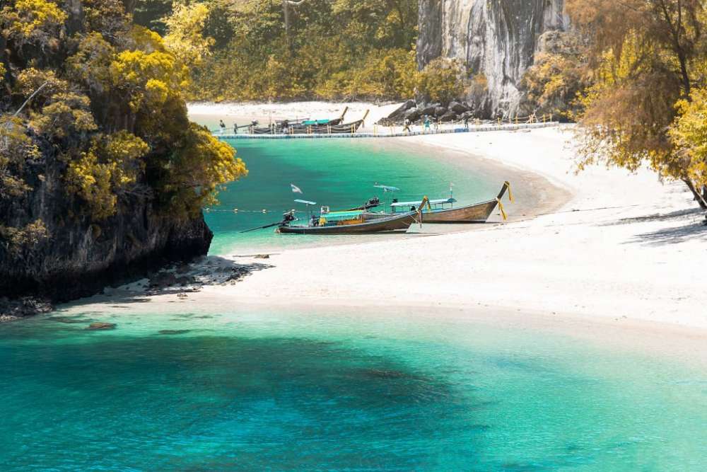 Plage de l'île de Koh Hong, Krabi